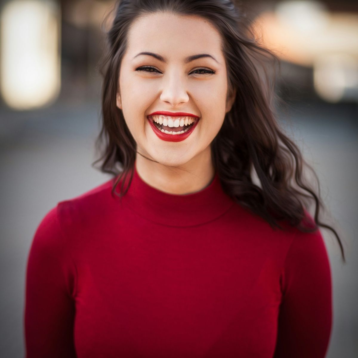 Portret placeholder — clientă fictivă, testimonial 2